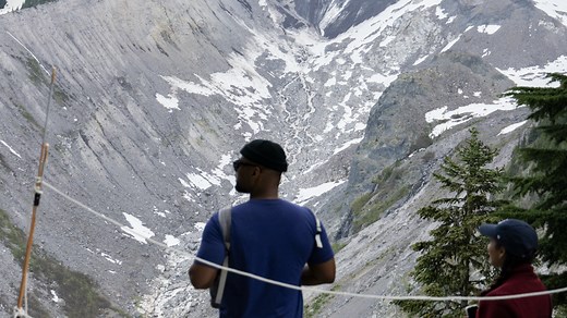 Mount Rainier faces glacier loss: Insights from Nisqually Vista