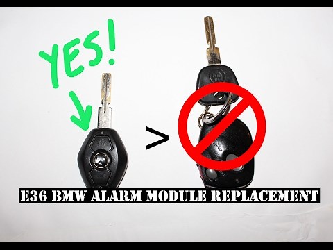 E36 BMW Alarm Module Replacement