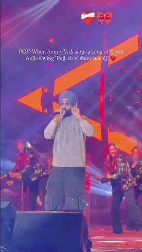 Ammy virk singing softly #softly #ammyvirk #ammyvirksong #karanaujla #karanaujlasongs #liveshow