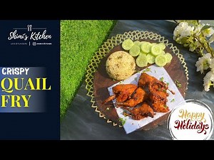 SIMPLE AND CRISPY QUAIL FRY RECIPE | QUAIL FRY RECIPE | KAADAI FRY