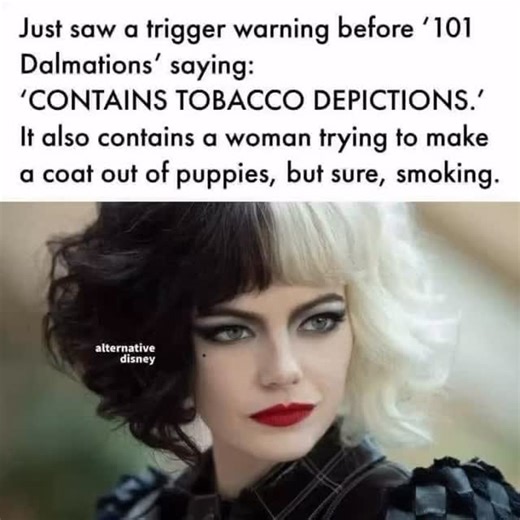 Yes. The SMOKING was the problem. 🙄 I agree, the bigger issue was the whole puppy coat thing. lol 😆 | Stacey Rourke