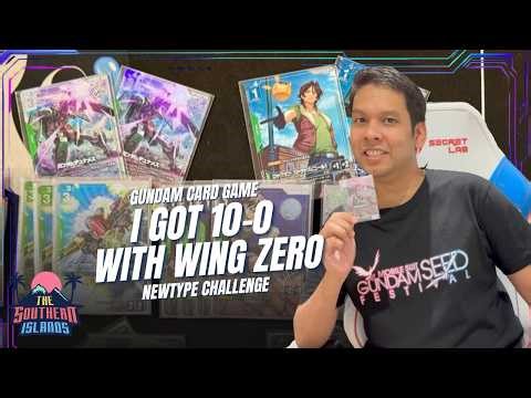 Gundam Card Game | I Won Back-To-Back Newtype Challenge Tournaments With Wing Zero | Dynames NTC