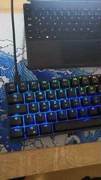 Opening the GK61 gaming Keyboard
