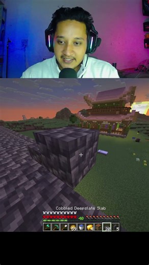 tutorial youtuber be like #minecraftbuilds #minecraftgameplay #gaming