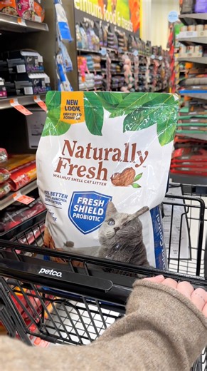 Now in-store at Petco 😻 Get 40% better odor control with our improved Ultra Odor Control formula 🙀 | Naturally Fresh Cat Litter