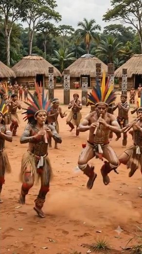 "The Kuarup Ceremony of the Xingu🔥”Brazil’s Wauja Tribe” #brazil #Wauja#Tribals #dance #music#shorts