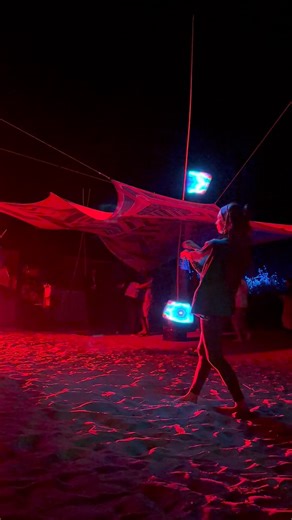 ⚡️DIGITAL POI & PIXEL PROPS on Instagram: "🌊✨Night LED beach flow from Goa 🇮🇳 India, Goa — great news for all flow fam here! If you’re wanna to test-drive the Ignis Pixel Poi 144 HD, 32 NG, Jelly 24 or Twinkle Toy — catch our SMM head @alice_wakednb in this season! 💌Feel free to DM her and arrange a meet-up, especially at upcoming @in_flow_fest . She’ll share personal experience with our props, give you pro tips and hook up with a special discount promo code. To everyone flowing under the st