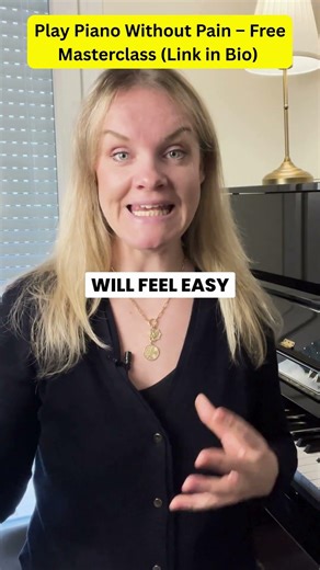 Fix Piano Posture to Play with Ease, Not Tension #injuryfreeplaying