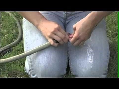 How to fix a Kinked garden hose