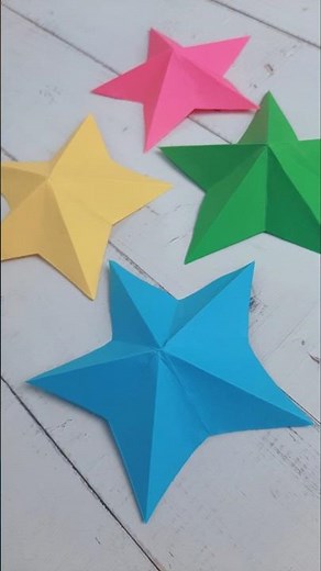 Paper Star ⭐ Origami Star #short #origamicraft #viral #easydiy #creativeideas #unik