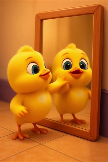 Chick Trying Out Facial Expressions! | Cute Overload