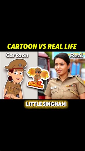 Little Singham Characters in Real Life
