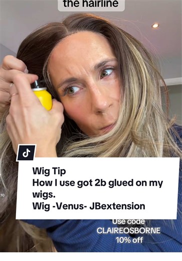 Install a Lace Front Wig with Got2b Glued Tips