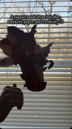 My take on this trend! #fypシ゚viral #puppeteer #artist #paperdragon ##puppet