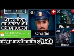 Horrorfield mod menu v 1.12.8 - How to activate licence of caspo's mods -How to install full details