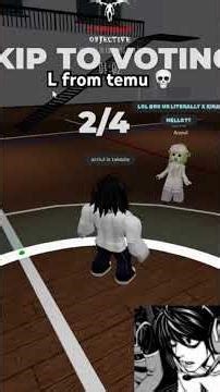 Roblox game : Death note. L Solo’d AGAIN #anime #deathnote #L #lightyagami #roblox