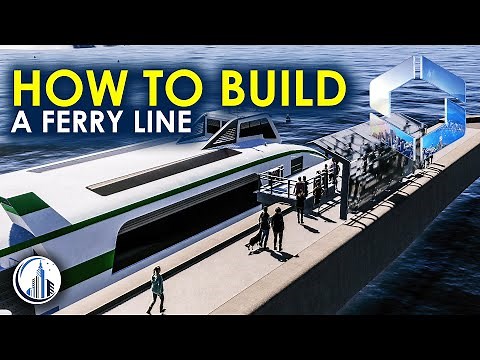 How To Build A Ferry Line In Cities Skylines 2