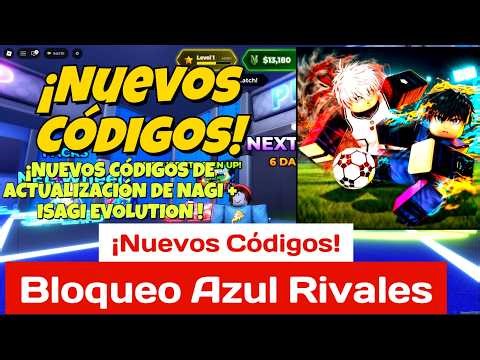 Códigos de Blue Lock Rivals! Códigos de Bloqueo Azul Rivales! Roblox 2026