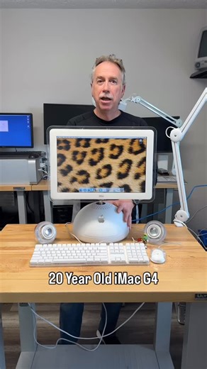 353K views · 26K reactions | The iMac G4 has one of the sleekest...