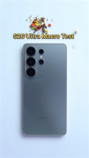 Samsung S26 Ultra Camera Macro Photography Test