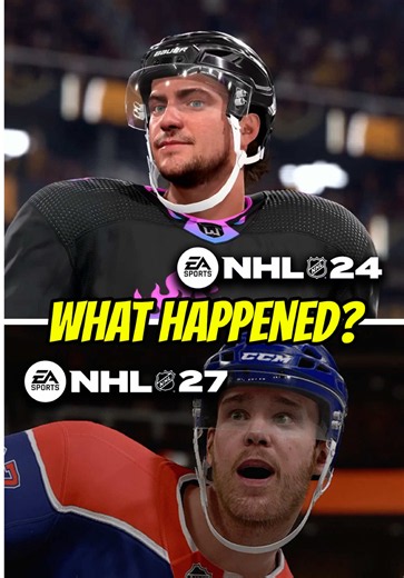 WHAT HAPPENED TO NHL 27 FACE SCANS?!😭 #hockey #nhl27 #gaming | Hockey