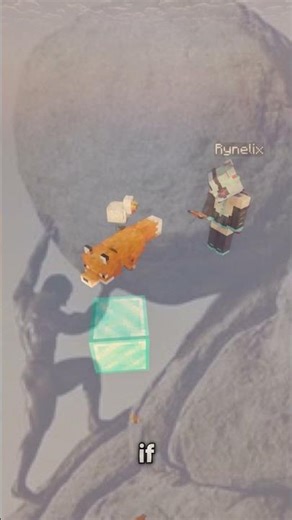 One Must imagine Minecraft Fox Happy