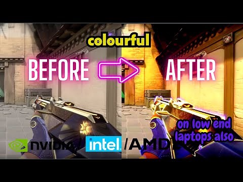 How to make valorant more colorful