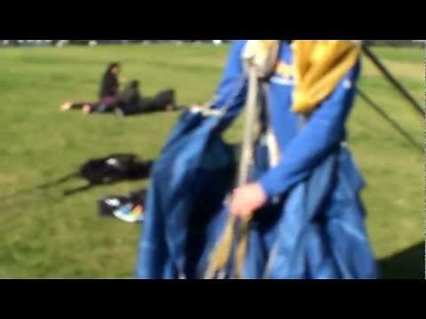 Packing an Icarus 330 tandem parachute into Micro Sigma