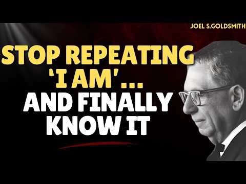 Stop Using “I AM” as a Technique—**The Silent Secret to God-Realization (Joel S. Goldsmit)