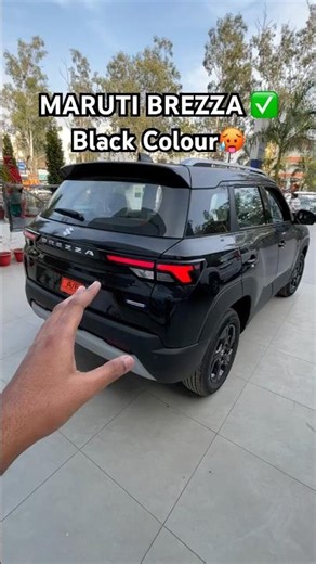 MARUTI BREZZA Black🥵 #brezza #bobyautomotive
