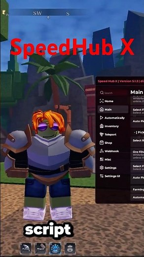 Roblox The Forge Best Script (SpeedHub) 2026