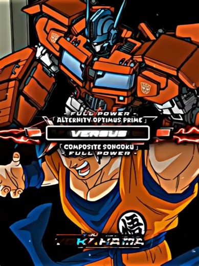 Alternity optimus prime idw vs Goku comp#vs #viral #anime #fyp #transformers