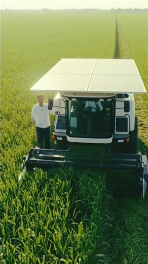 Amazing Solar Powered Farming Machine | Future Agriculture Technology 😱 #viralvideo #ai #shorts #