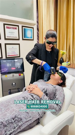 Kanika Rana Laser Hair removal at Dr Ritu Sangwan clinic 9068634000 #kanikarana #drritusangwan
