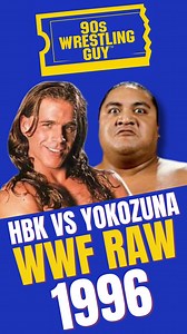 80K views · 1K reactions | Shawn Michaels vs Yokozuna WWF RAW January 1996 #WWE #WWF #WWERaw #ProWrestling #FYP | 90s Wrestling Guy | Facebook