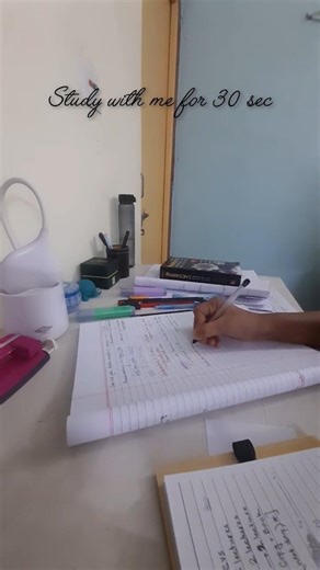 30 sec study #studymotivation #studyaesthetic #studywithme