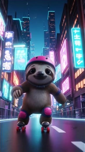 Just another generated cute sloth video. #cute #cuteanimals