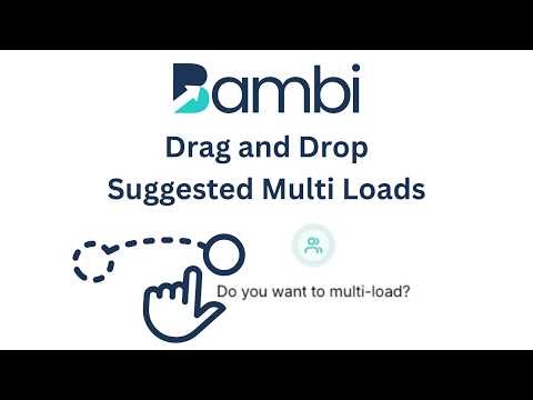 Mastering Suggested Multi-Loads in Bambi | Drag & Drop Multi-Loading for Faster NEMT Scheduling
