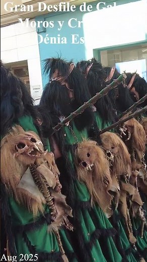Denia España | Desfile de Moros y Cristianos | Moors and Christians Parade 2025