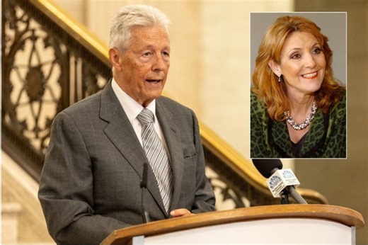 Peter Robinson praises wife’s ‘courage and tenacity’ as he reveals her cancer diagnosis