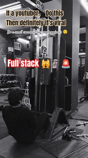 🙀who do this at 55 kg full stack of #gym #fitneess #fitness #powerful #fyp ##motivation #viral