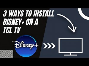 How to Install Disney Plus on ANY TCL TV (3 Different Ways)