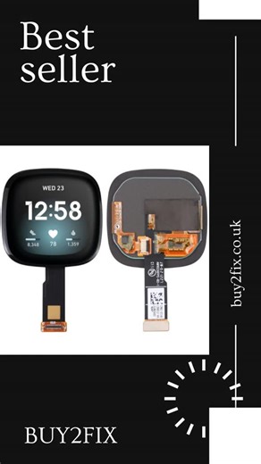buy2fix on Instagram: "Got a Fitbit Versa 3 or Sense with a cracked screen? This original LCD and digitizer assembly fits perfectly and brings your device back to life without the hassle of buying new. It’s a straightforward fix that saves you time and money, all for just £31.09. Ready to shop? Check out the link in our bio! #buy2fix #FitbitRepair #LCDScreen #DigitizerAssembly #FitbitVersa3 #FitbitSense #SmartwatchFix #TechRepair #WearableTech #DeviceReplacement"