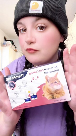 If your cat has a problem with scratching fears, urine spray and reaction to changes tension and conflict or loud noise. This advanced cat comment diffuser kit is the exact thing that you need. #catmoms #cats #furbaby #catdiffuser #tiktokmademebuyit