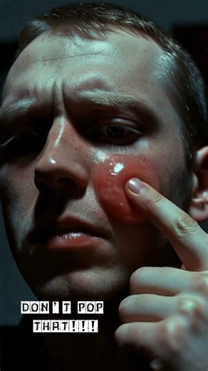 Don't pop that boil! #horror #boil #phobia #arachnid #scary #valentinesday #valentines