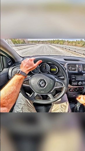 Renault Logan 1.6 MT - POV TEST DRIVE