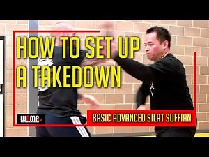 HOW To Defend And SET UP For A TAKEDOWN BASIC ADVANCED SILAT