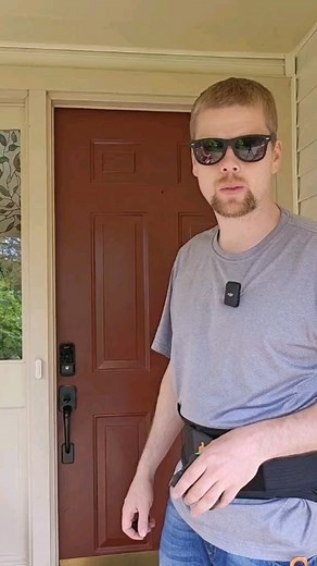 35K views · 261 reactions | Putting a peep hole in for my kids. I'm positive there's a better drill bit for these doors. I just don't know what it is. #handyman #diy #spring #amazonfinds | mechanicallyincleyend | Facebook