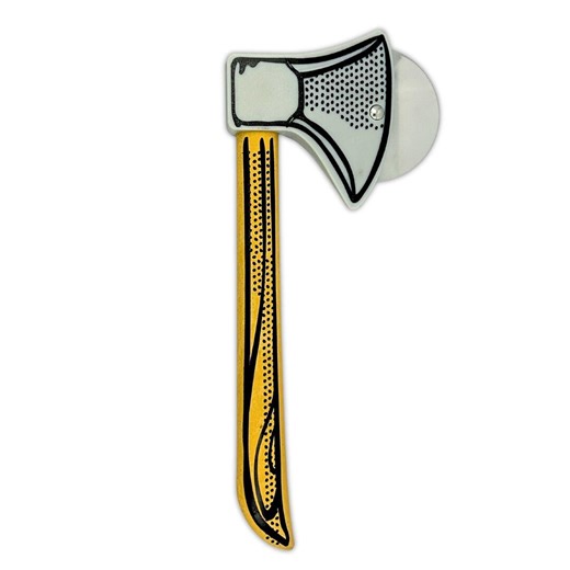 Slice 'N Dice Pizza Cutter Hatchet - Stainless Steel Blade - Etsy