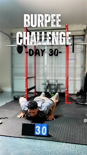 465 Burpees in 30 days - 30 Days COMPLETE 🫡